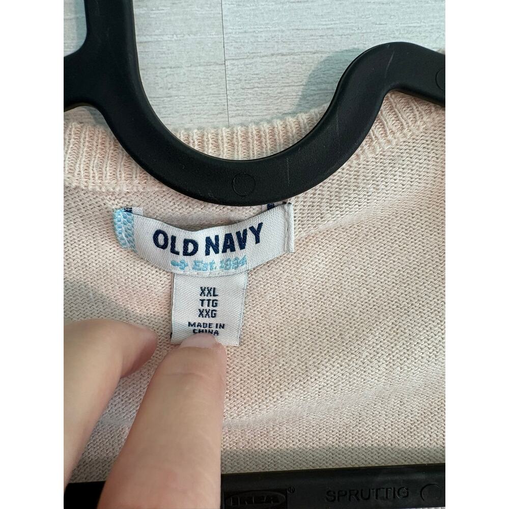 Old Navy Sweater light pink - Picture 3 of 4